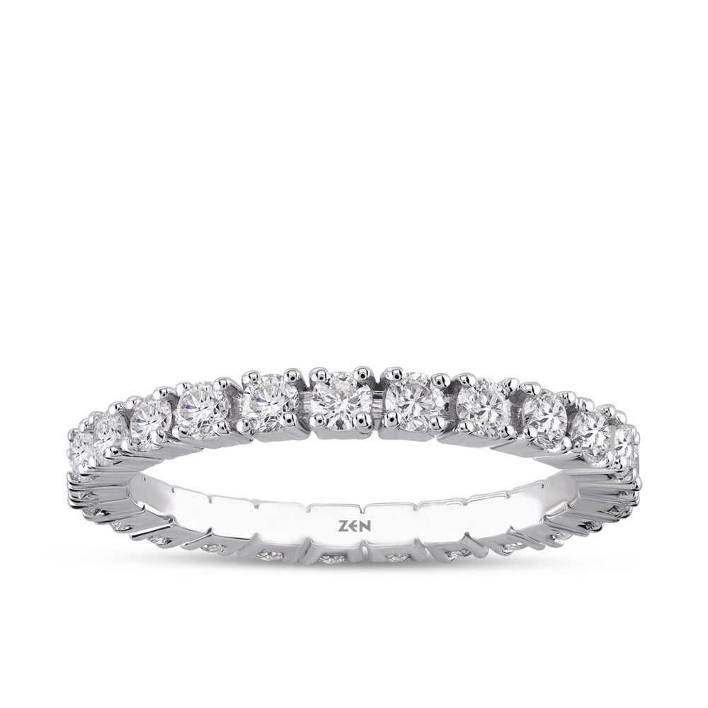 1.00 ct. Memoire Diamantring