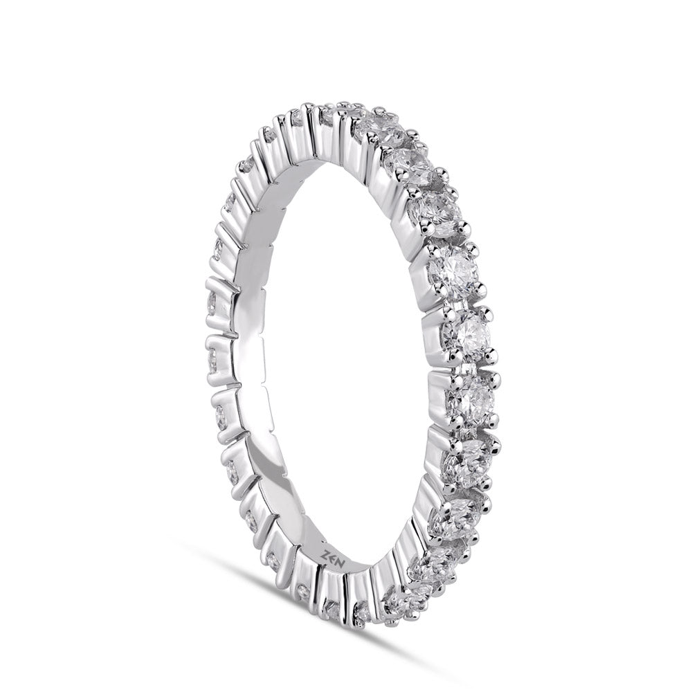 1.00 ct. Memoire Diamantring