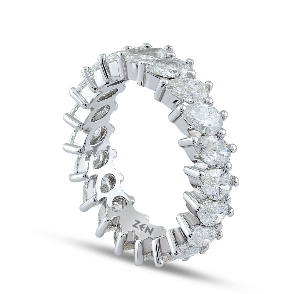 3.00 ct. Memoire Diamantring