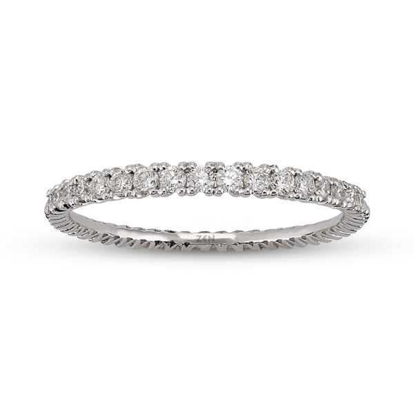 0.25 ct. Halbmemoire Diamantring