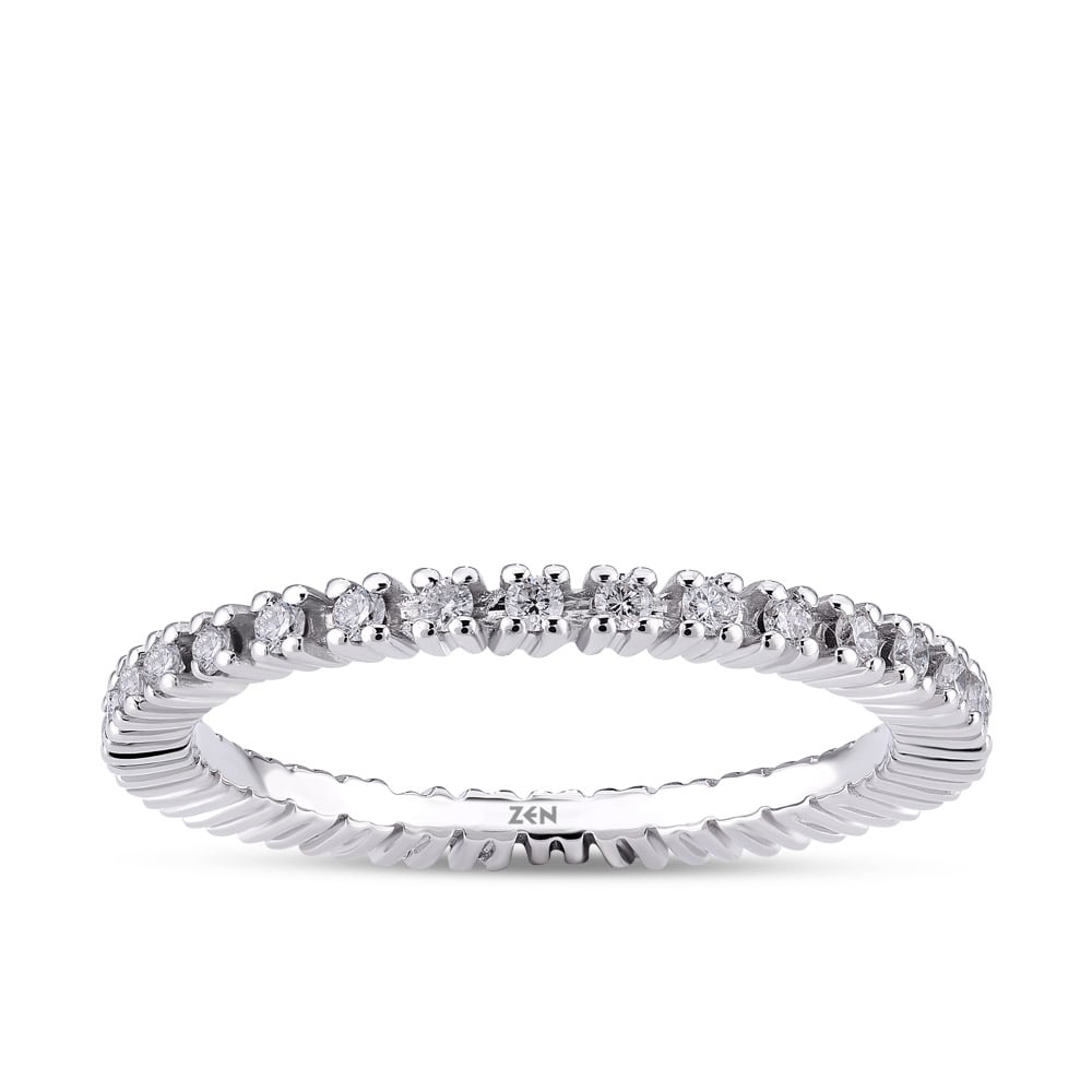 0.30 ct. Memoire Diamantring