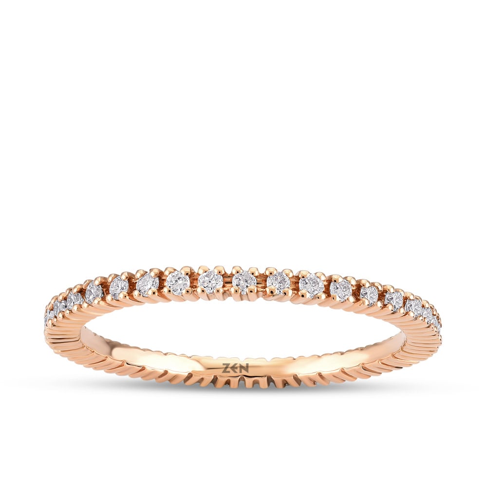 0.30 ct. Memoire Diamantring