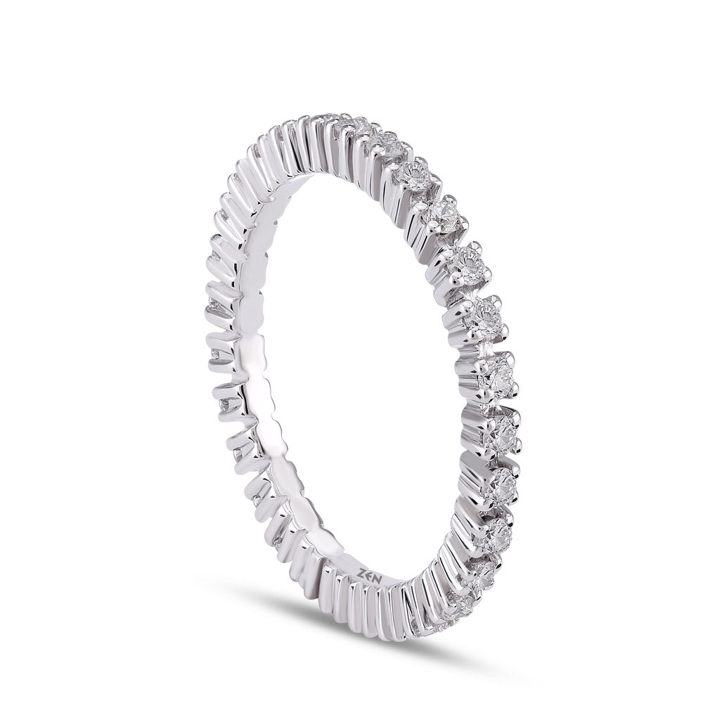 0.50 ct. Memoire Diamantring