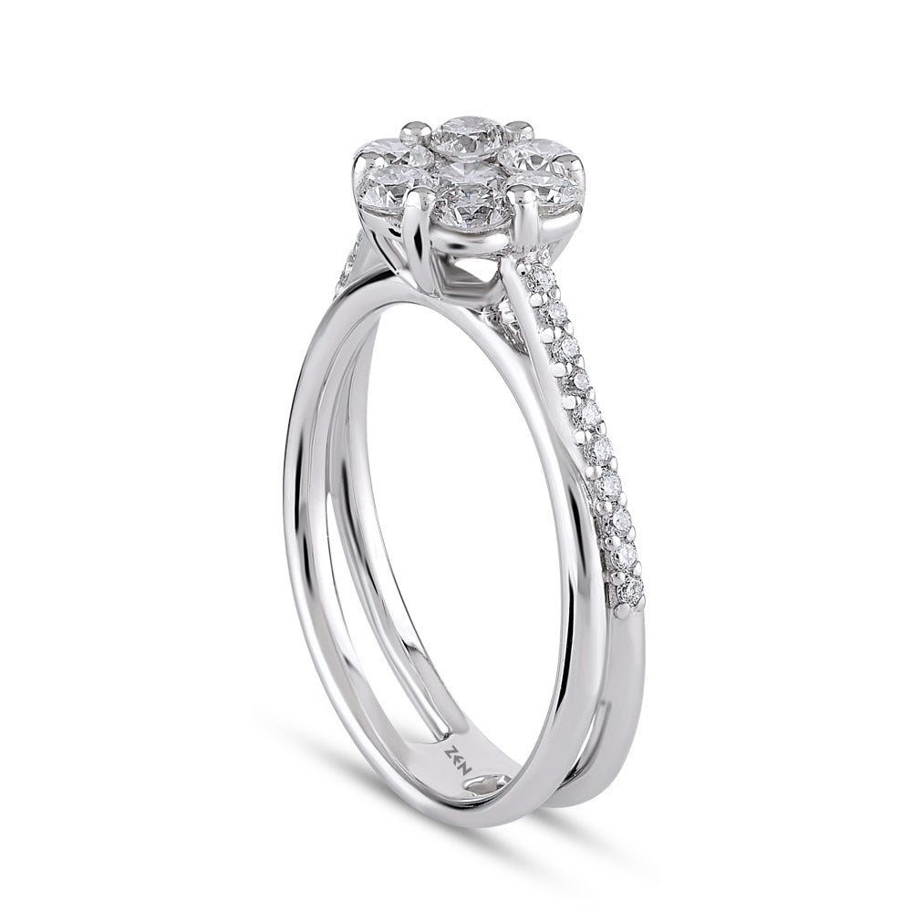 0.83 ct. Reina Diamantring