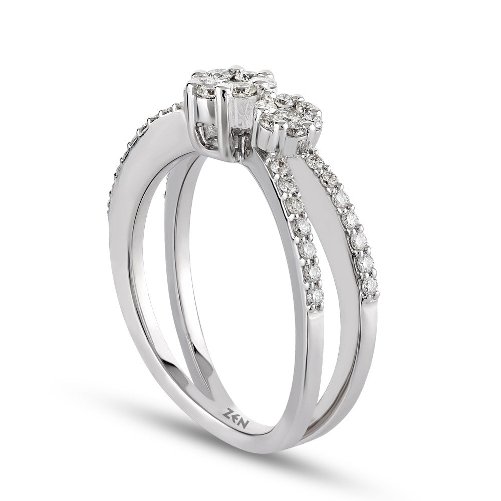 0.43 ct. Reina Diamantring