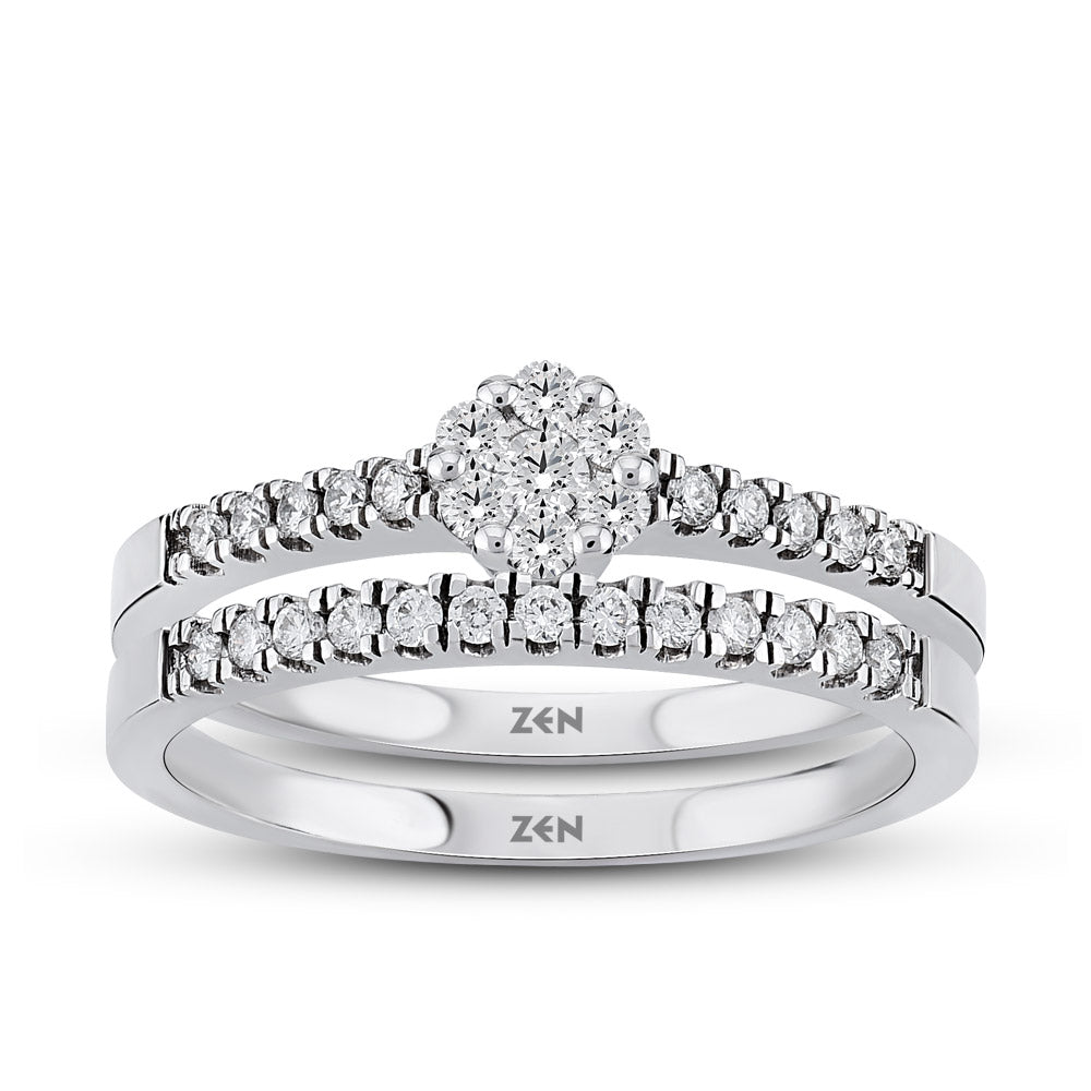 0.31 ct. Modern Diamond Engagement Ring