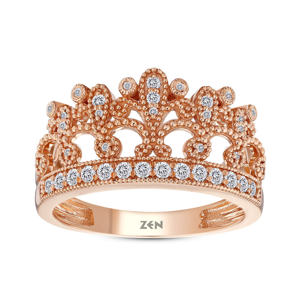 0.25 ct. Krone Diamantring