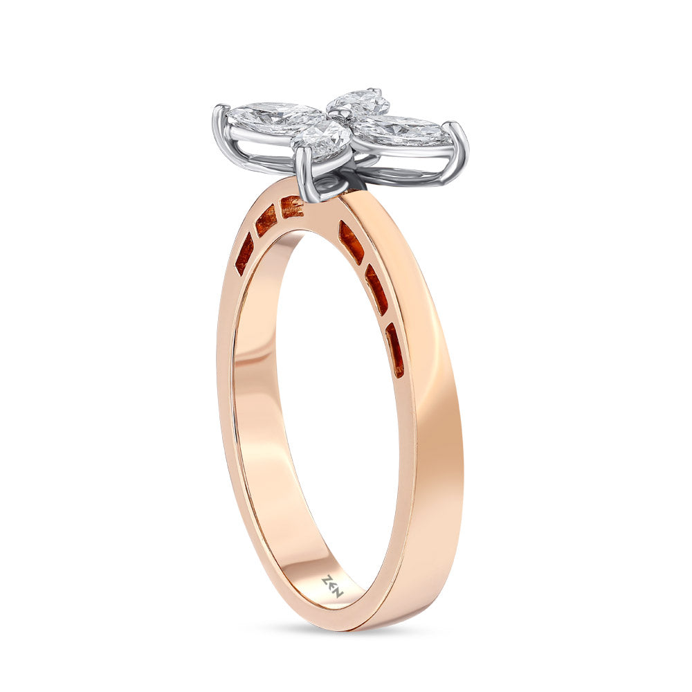 0.62 ct. Design Diamantring