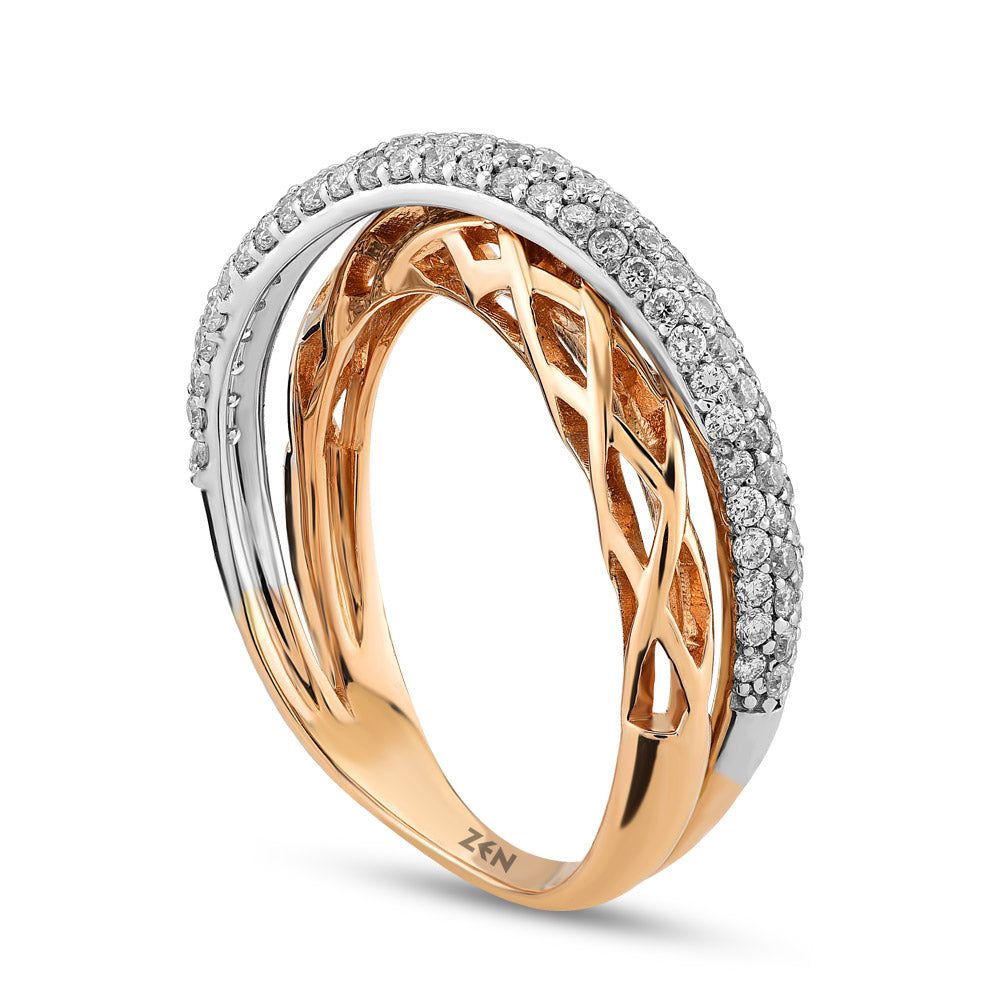 0.57 ct. Design Diamantring