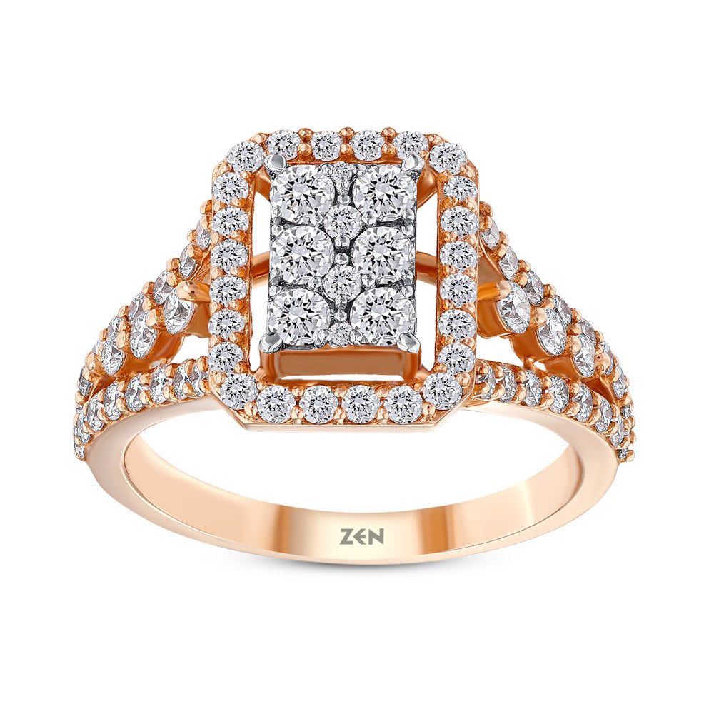1.11 ct. Design Diamantring