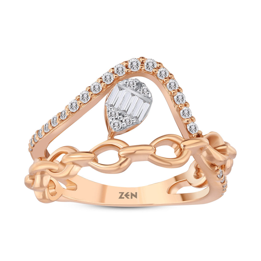 0.31 ct. Design Diamantring
