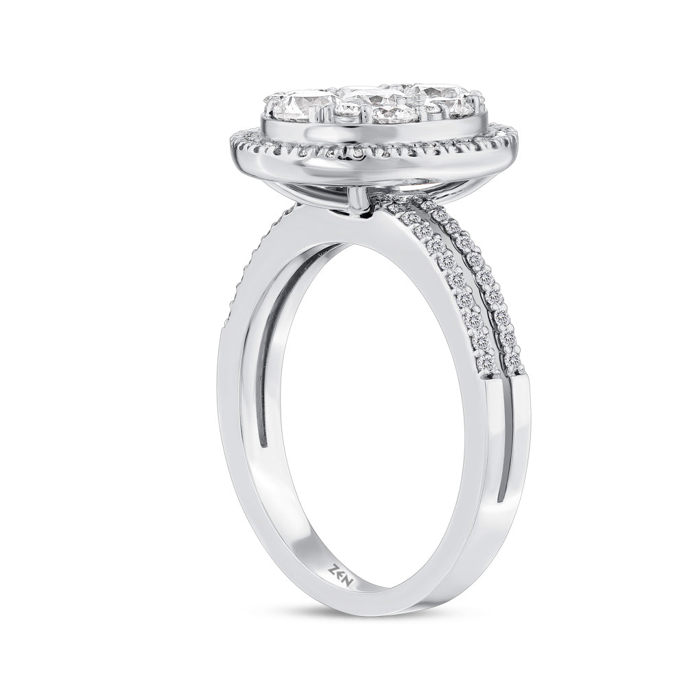 1.57 ct. Design Diamantring