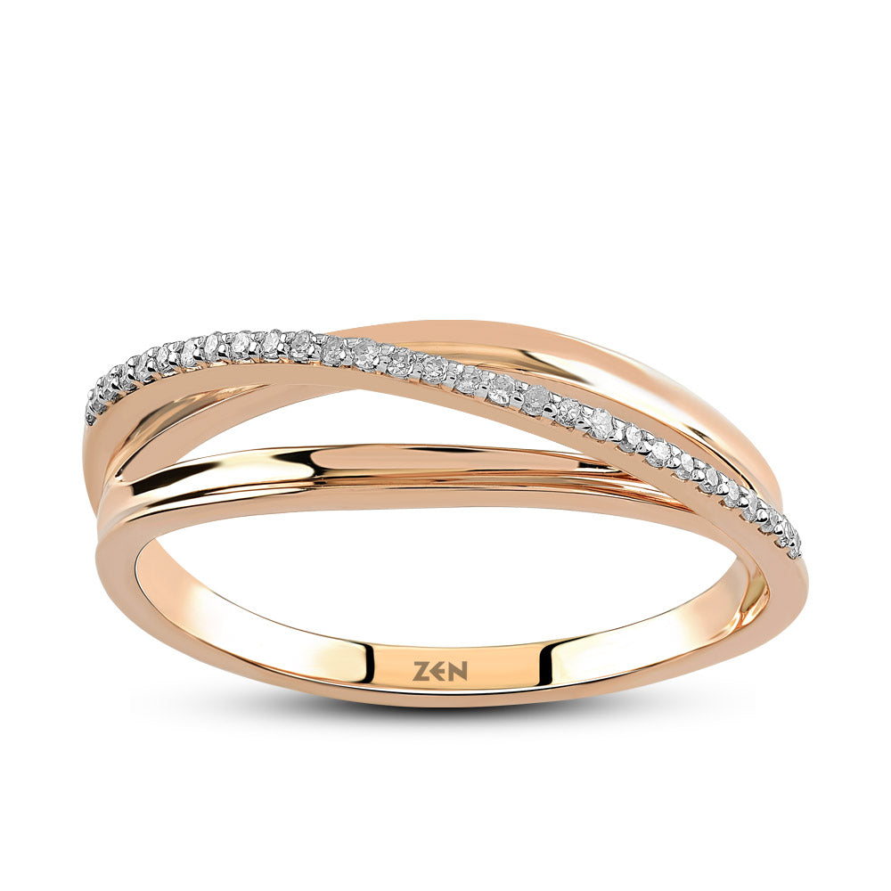 0.08 ct. Design Diamantring