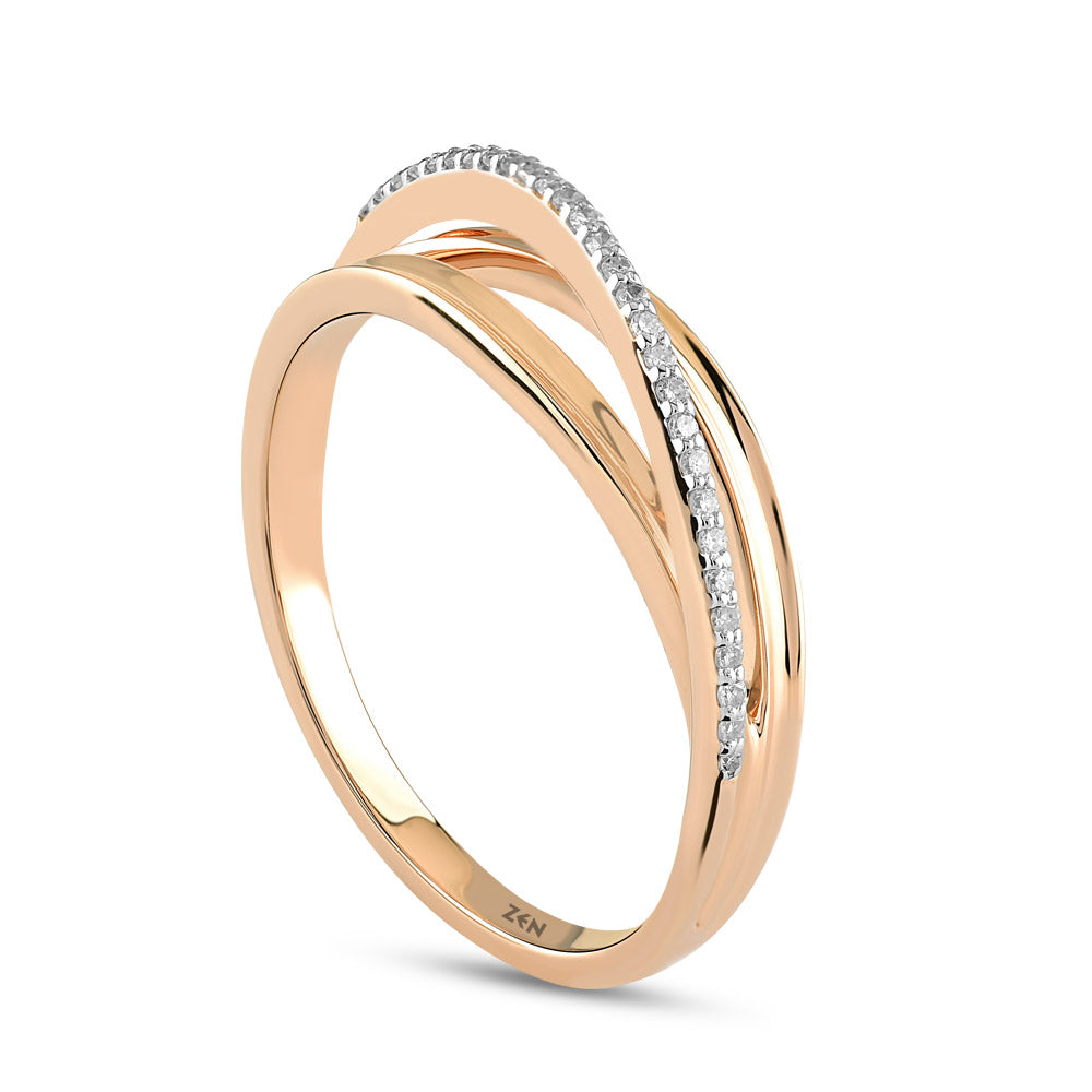 0.08 ct. Design Diamantring