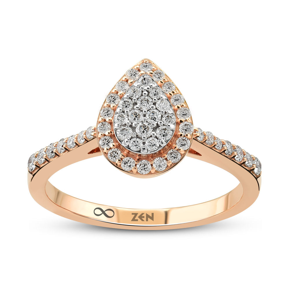 0.37 ct. Design Diamantring
