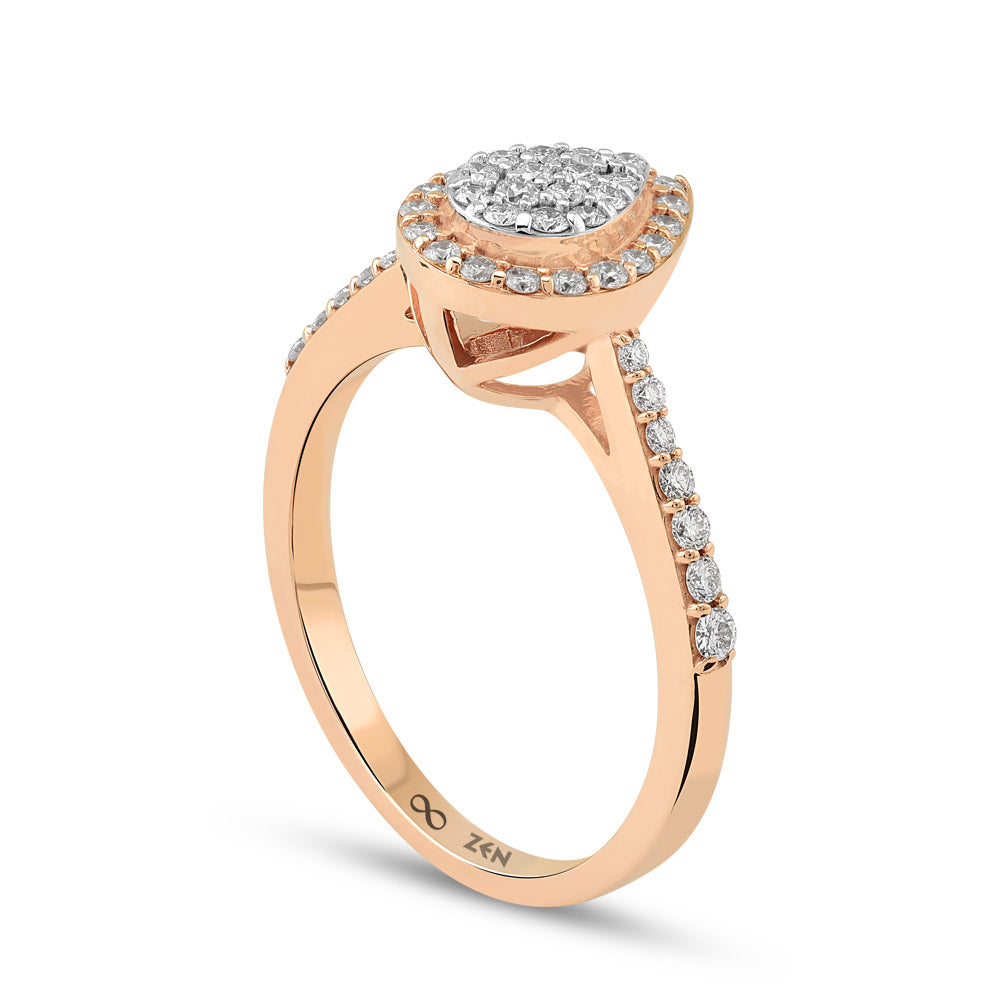 0.37 ct. Design Diamantring