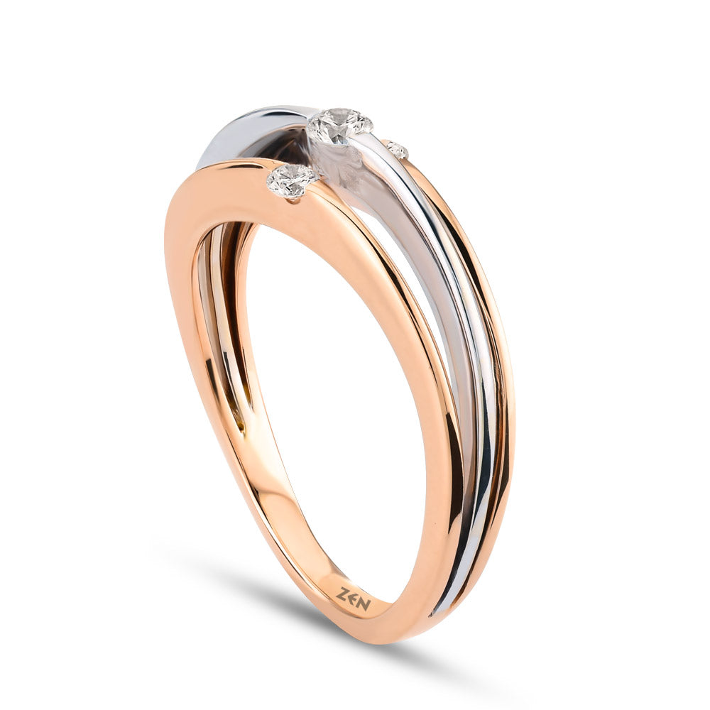 0.16 ct. Design Diamantring