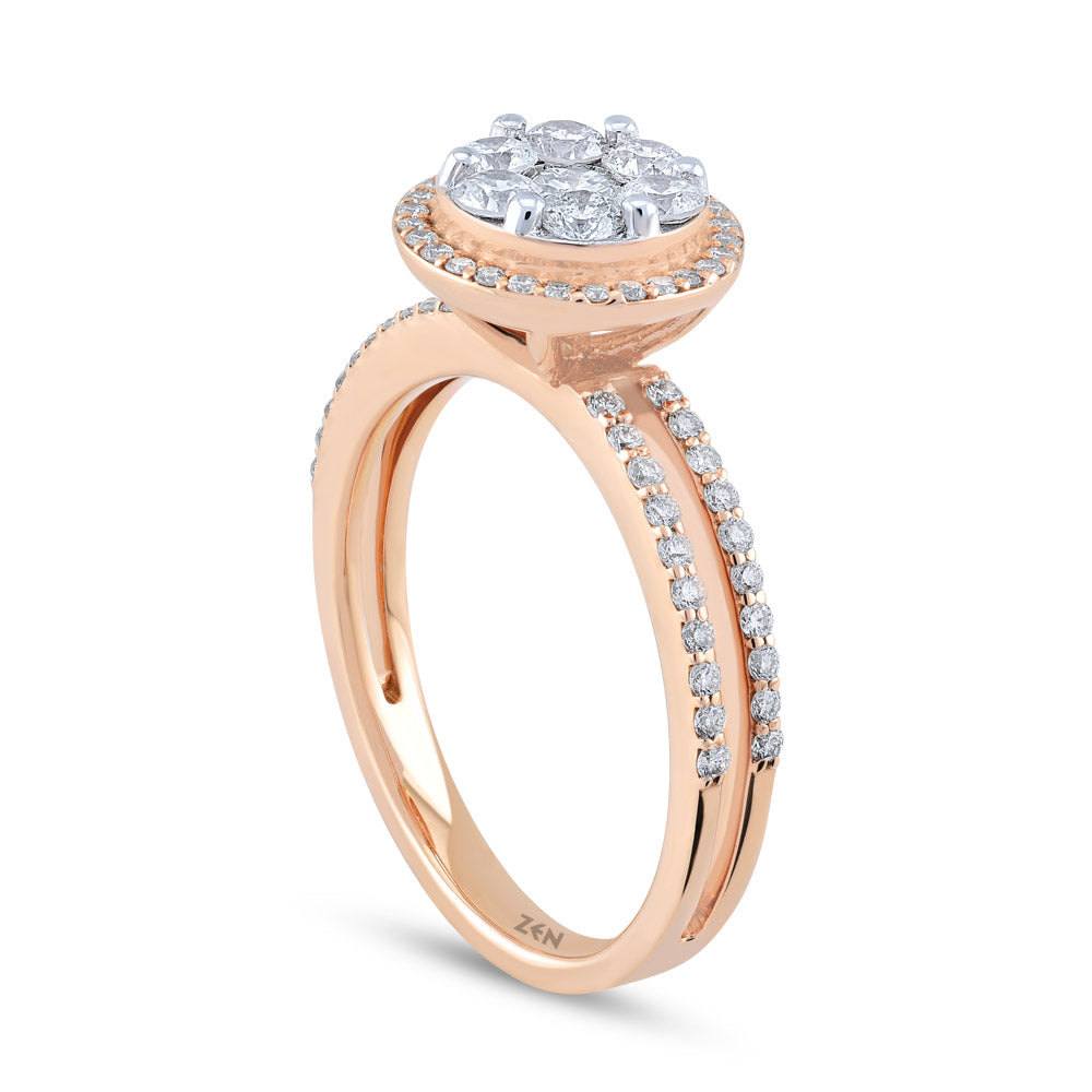 0.73 ct. Design Diamantring