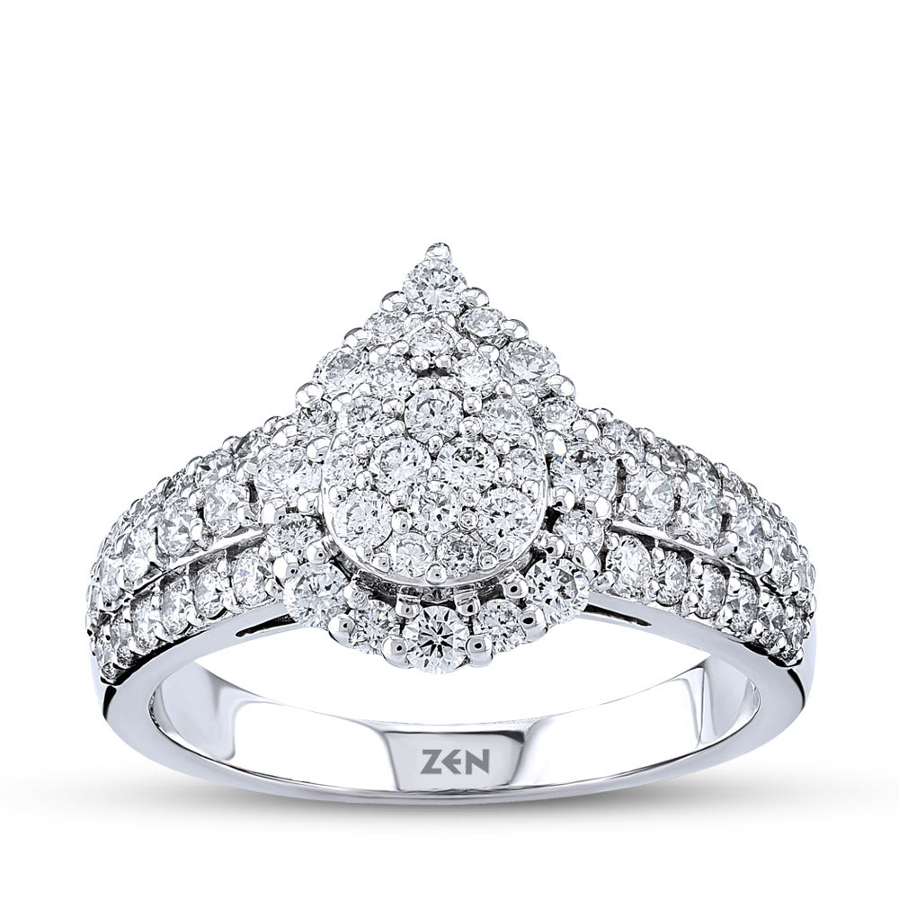 0.90 ct. Design Diamantring