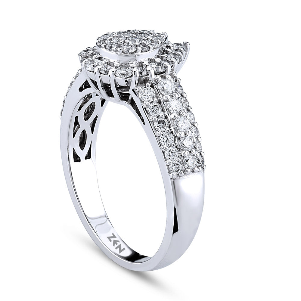 0.90 ct. Design Diamantring