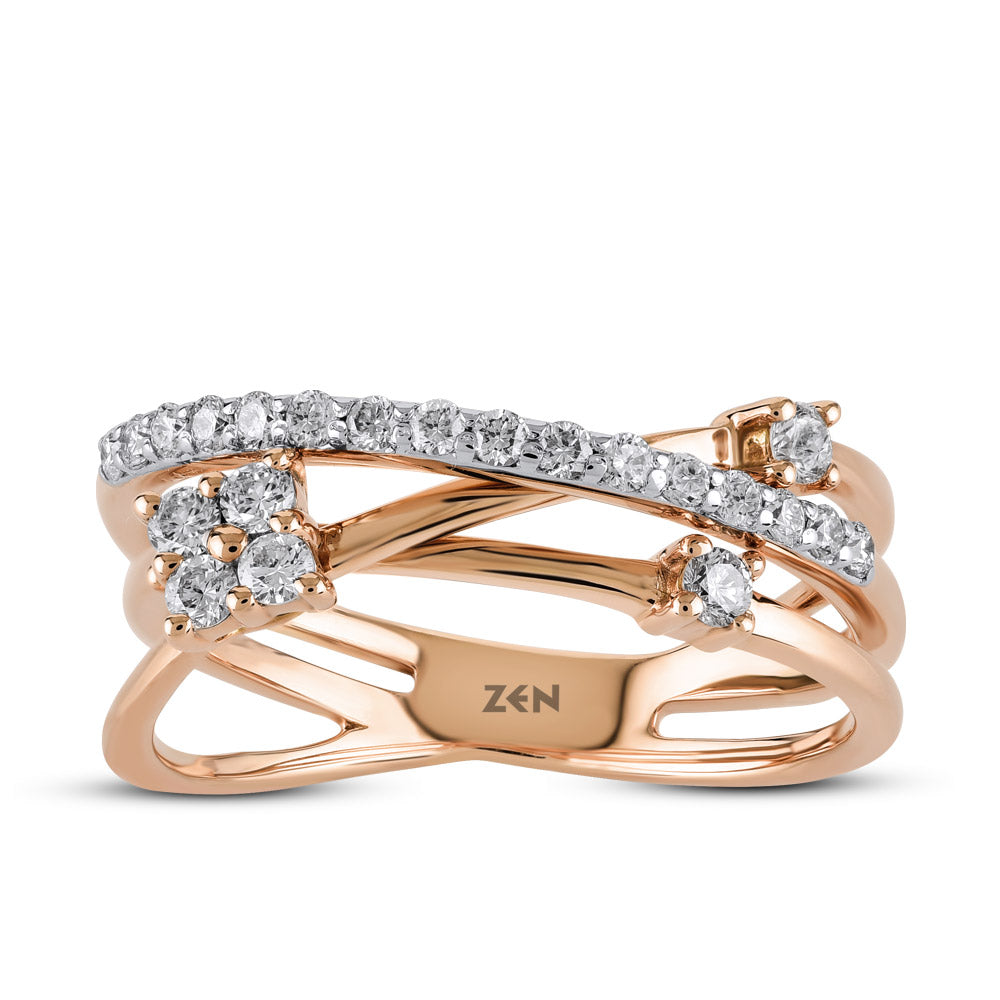 0.35 ct. Design Diamantring
