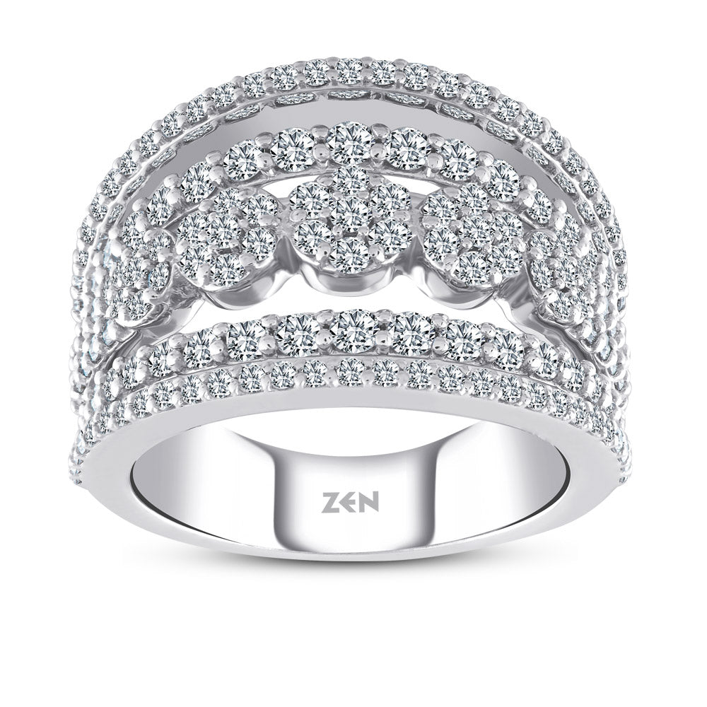 1.56 ct. Design Diamantring