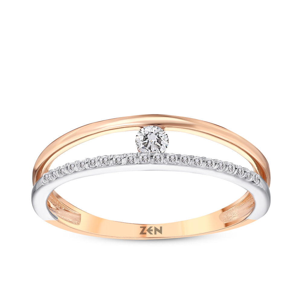 0.13 ct. Design Diamantring