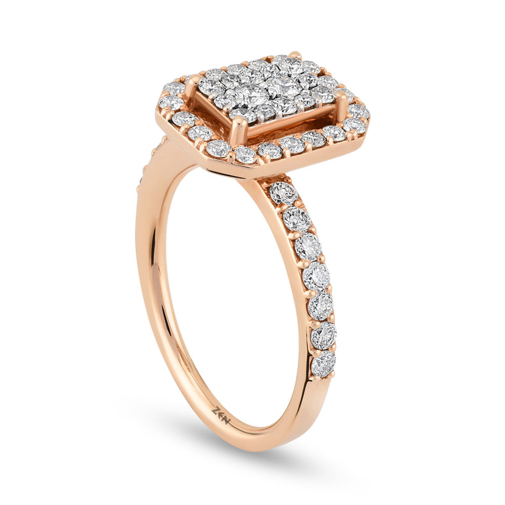 0.90 ct. Design Diamantring