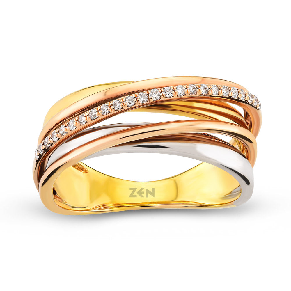 0.11 ct. Design Diamantring