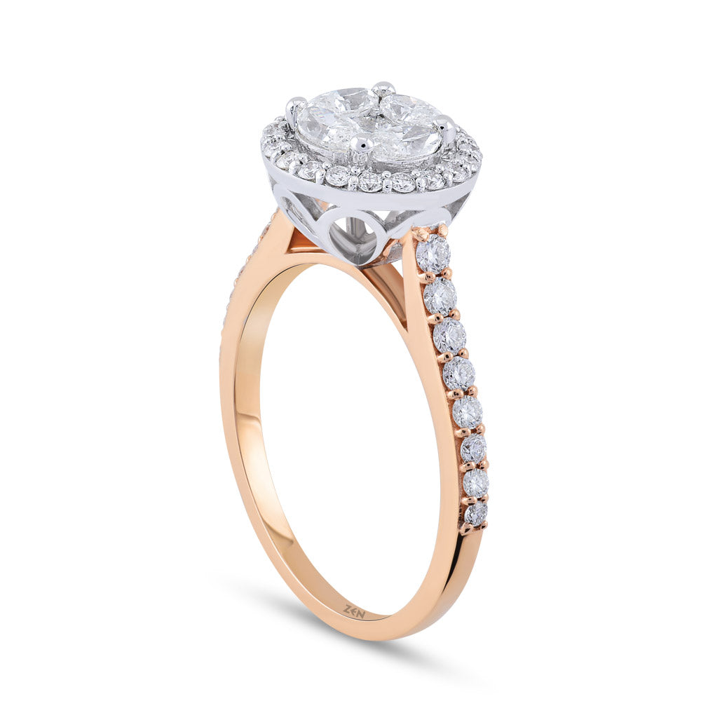 1.05 ct. Design Diamantring