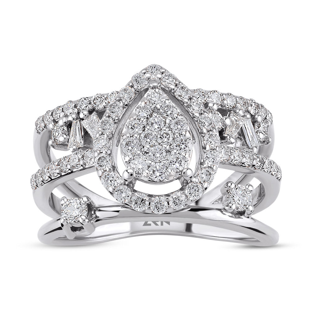 0.74 ct. Design Diamantring