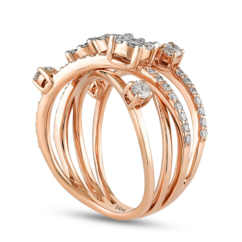 0.93 ct. Design Diamantring