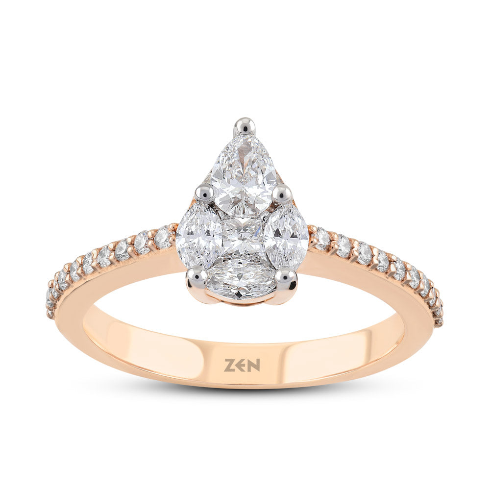 0.60 ct. Design Diamantring