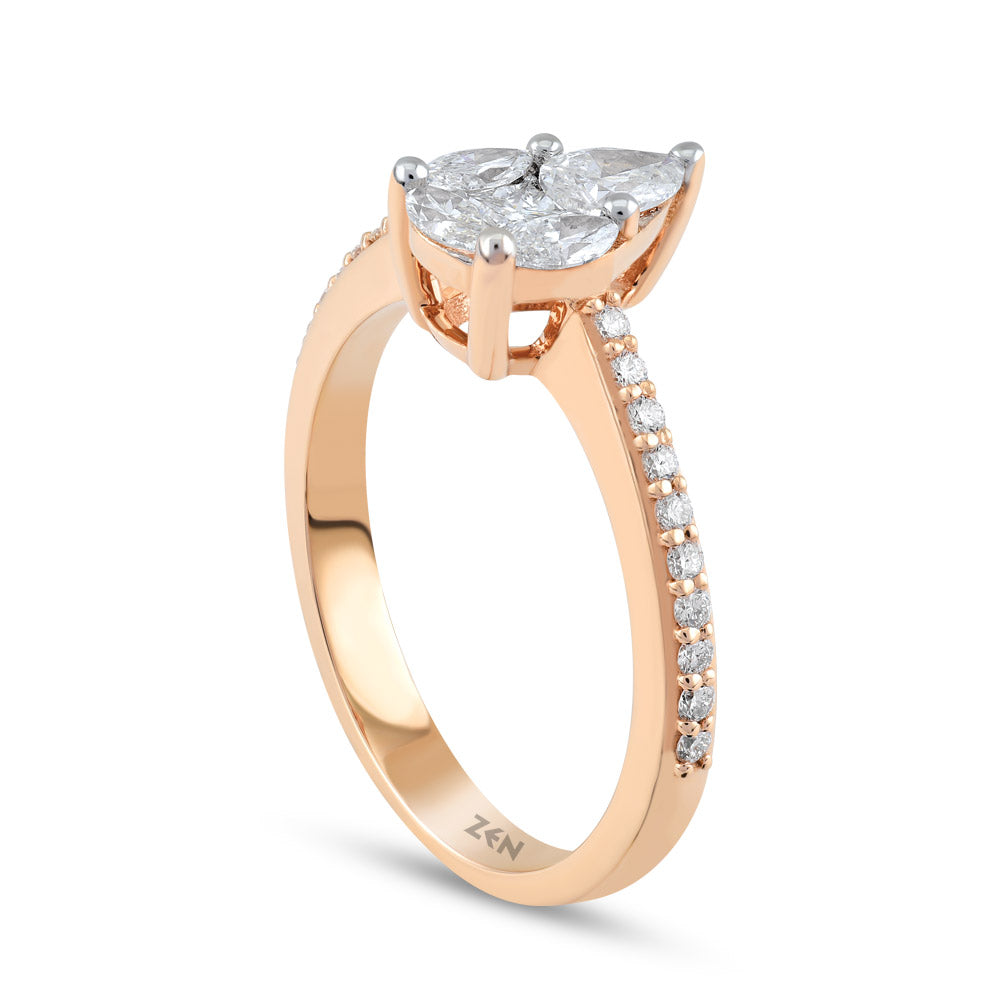 0.60 ct. Design Diamantring