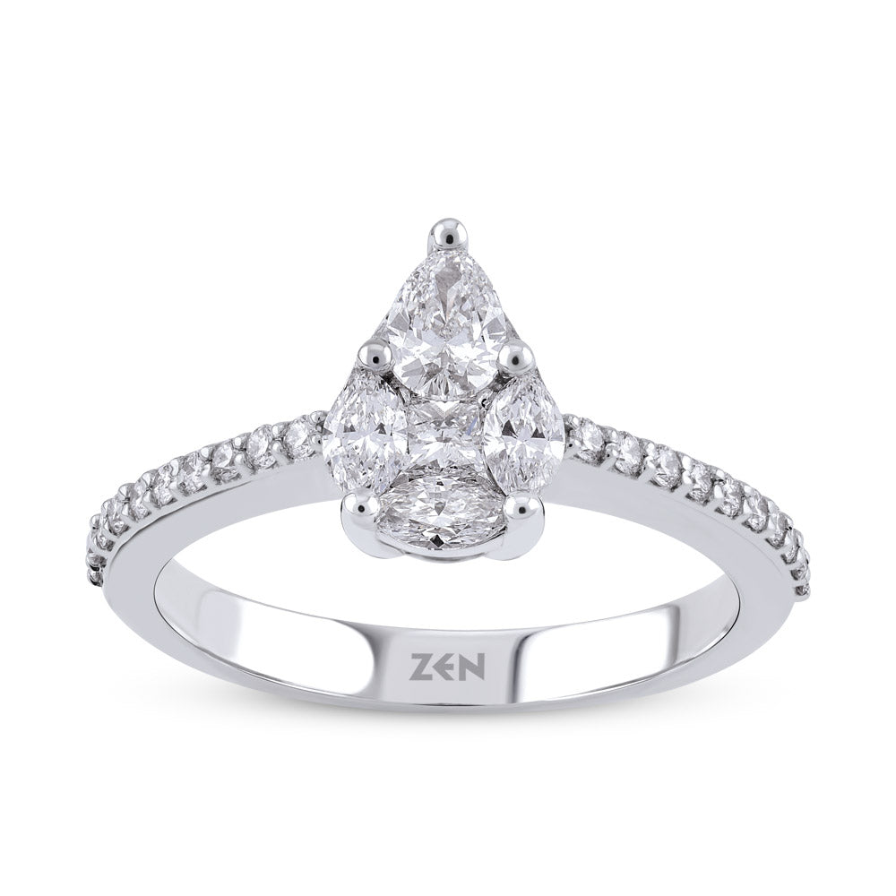 0.60 ct. Design Diamantring