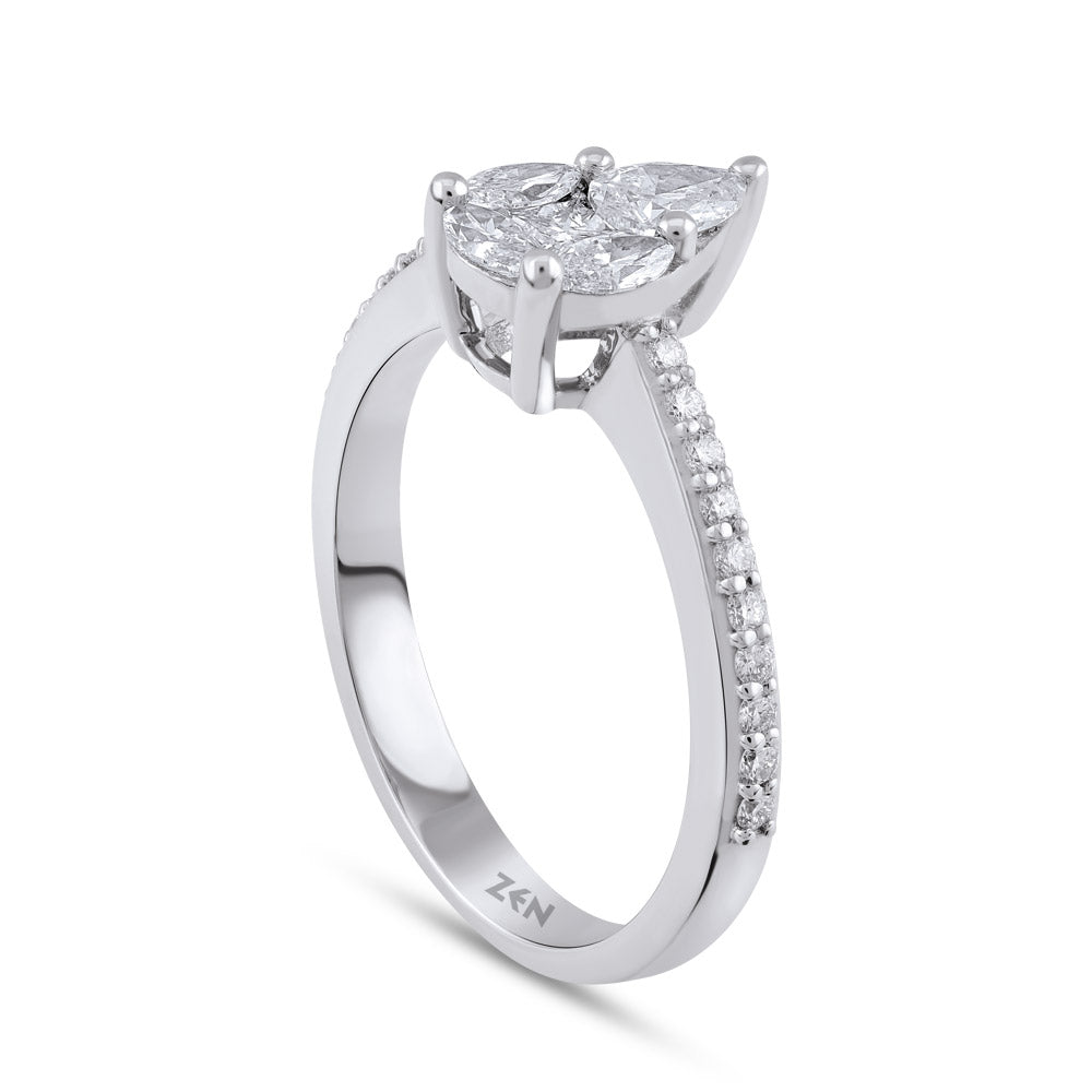 0.60 ct. Design Diamantring