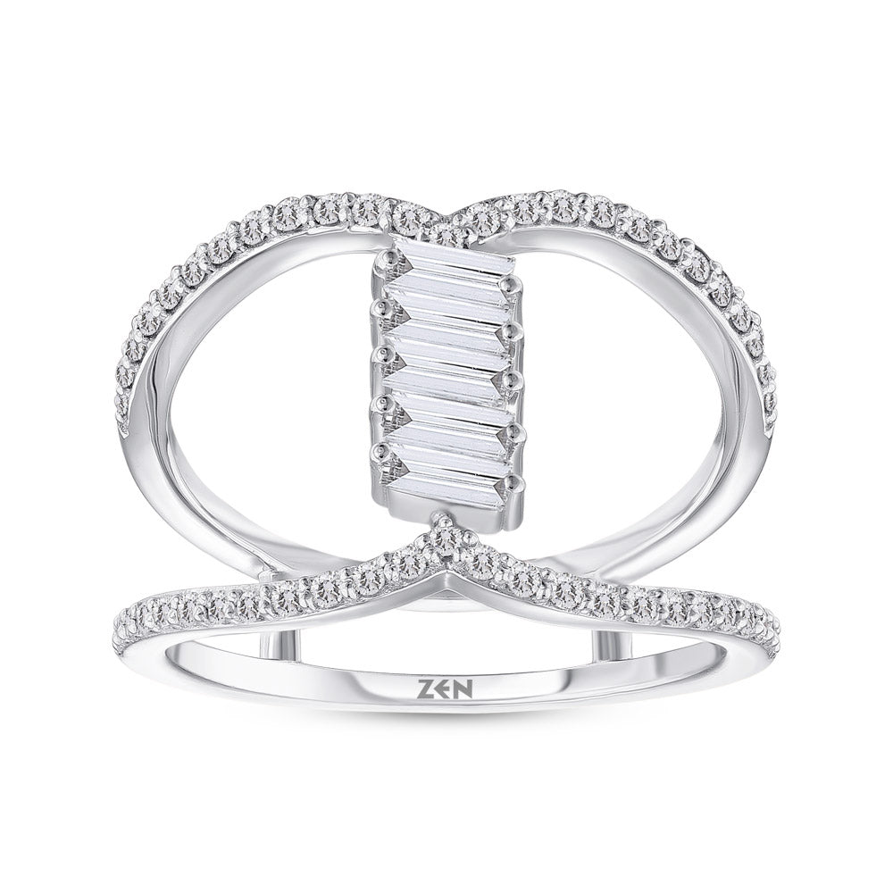 0.53 ct. Design Diamantring