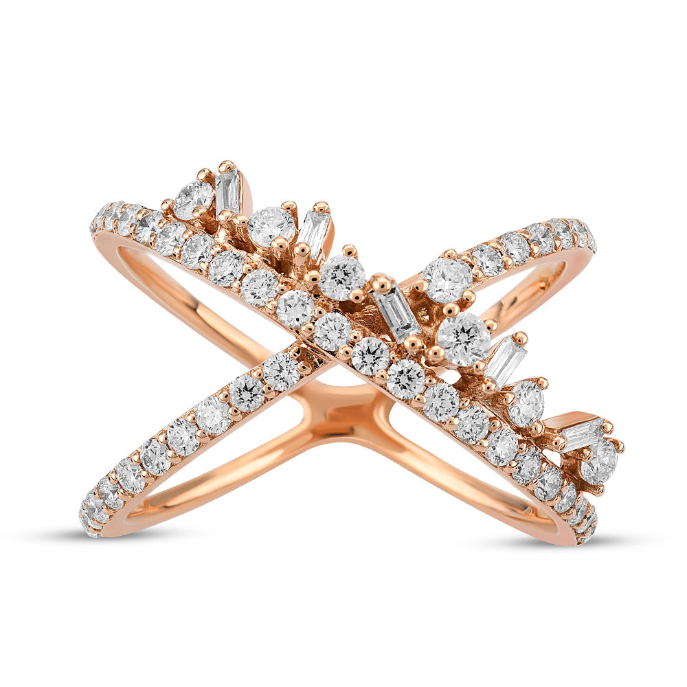 0.71 ct. Design Diamantring