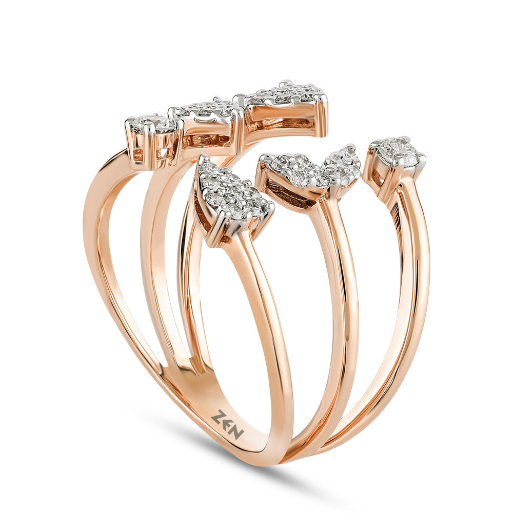 0.35 ct. Design Diamantring