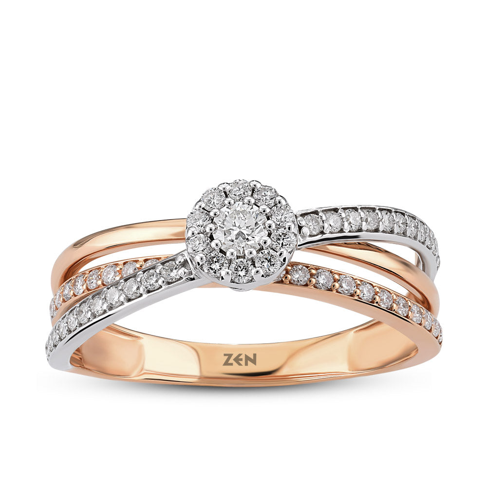 0.43 ct. Design Diamantring