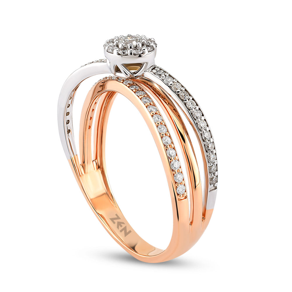 0.43 ct. Design Diamantring