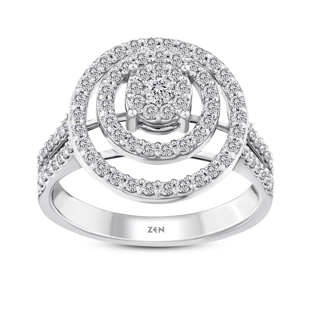 0.62 ct. Design Diamantring