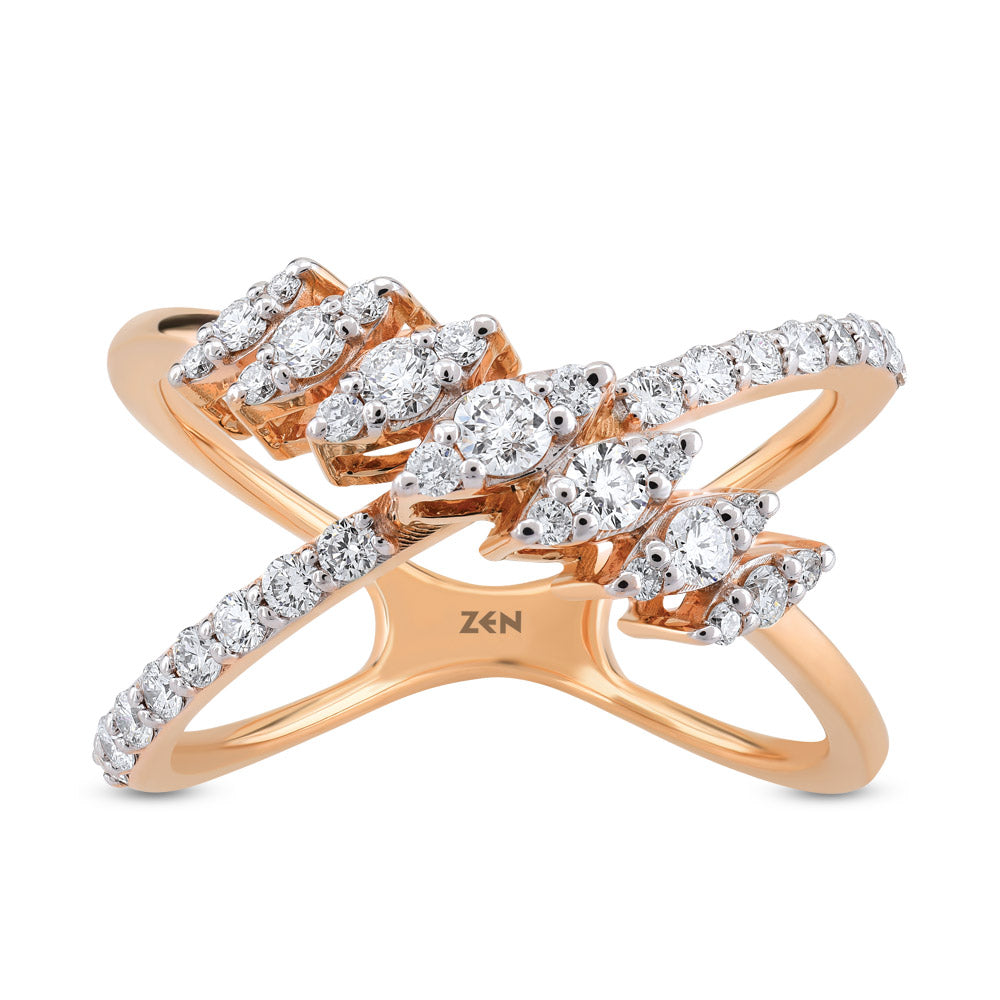 0.63 ct. Design Diamantring