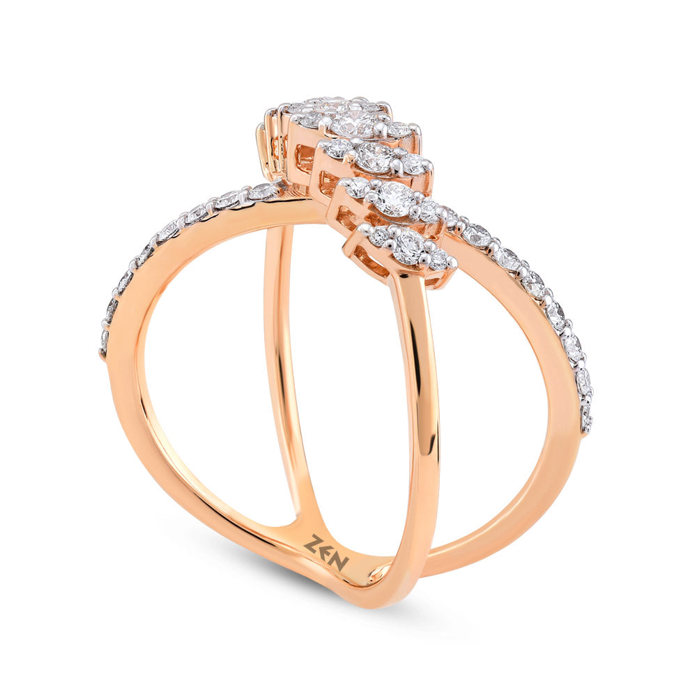0.63 ct. Design Diamantring