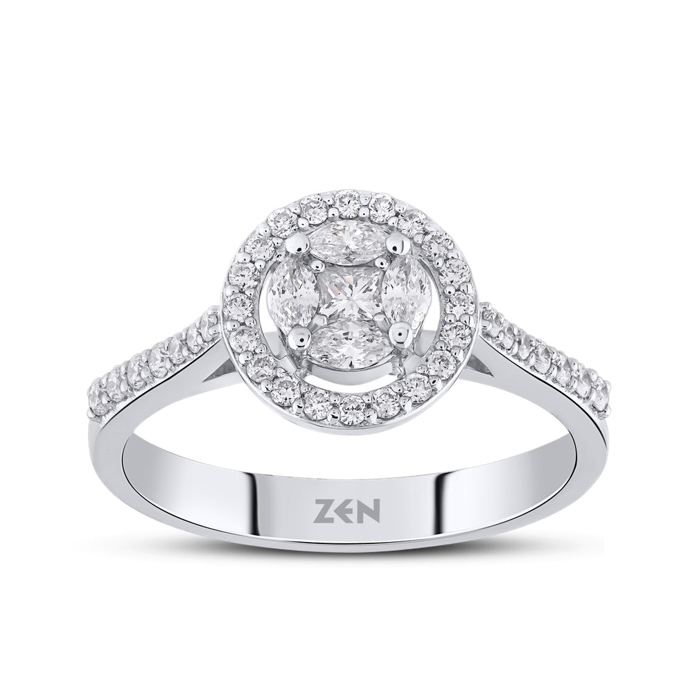0.44 ct. Design Diamantring