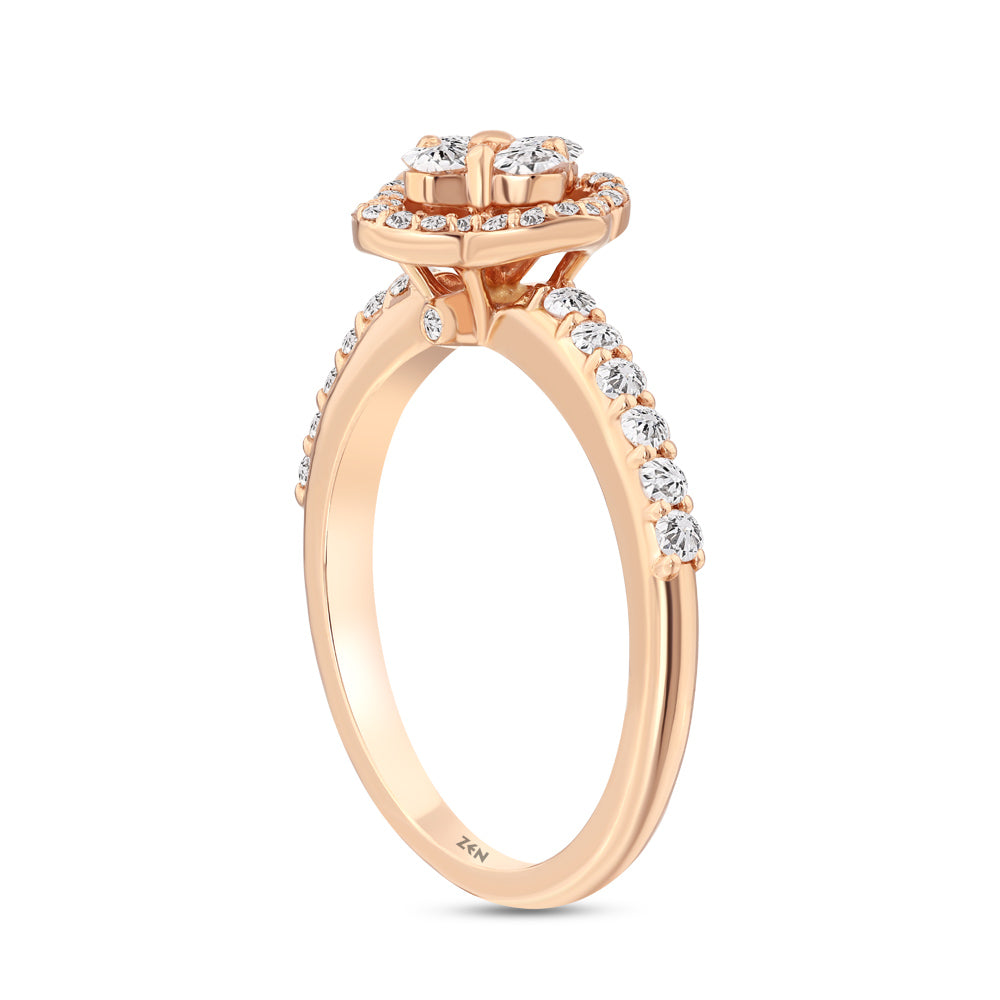 0.61 ct. Design Diamantring