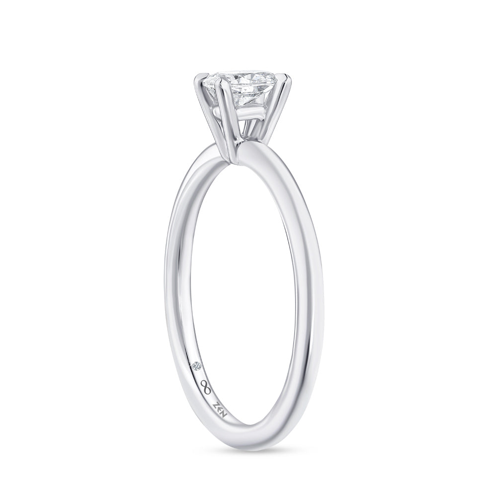 0.31 ct. Ovaler Diamant Verlobungsring