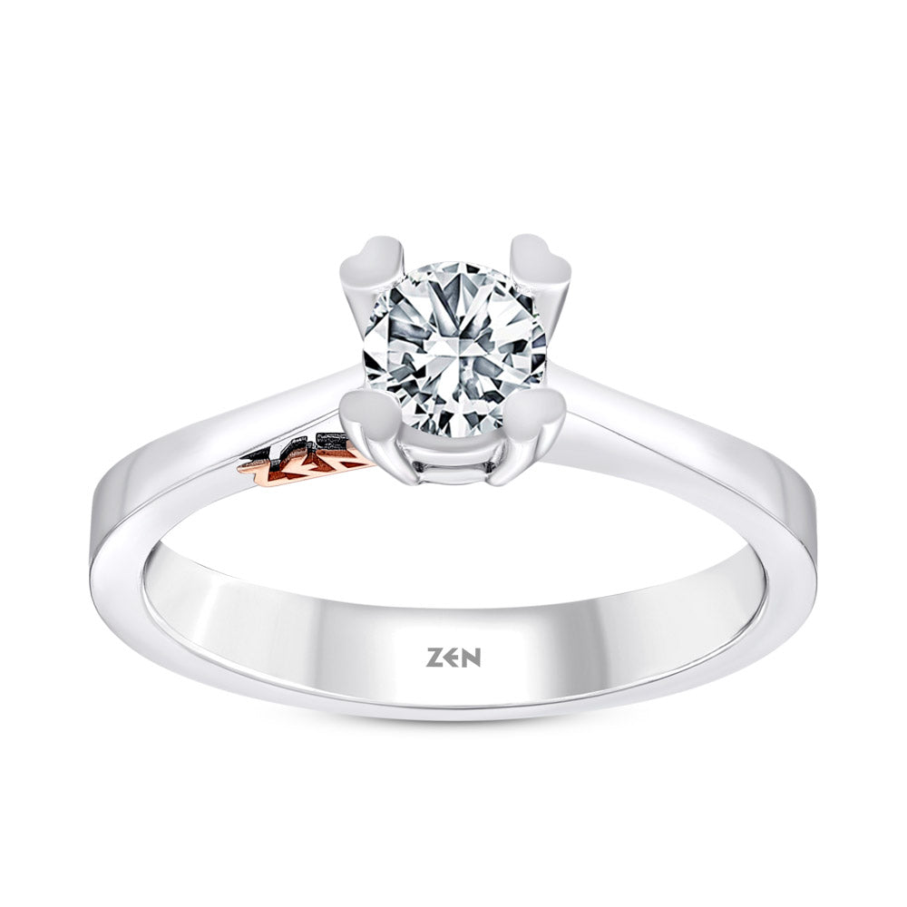 0.51 ct. Solitär Diamant Verlobungsring