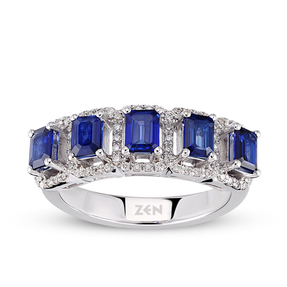 1.25 ct. Saphir Ring