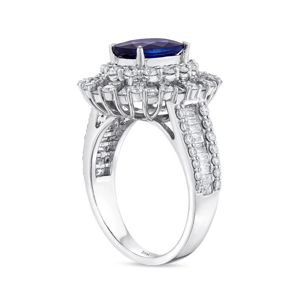 3.24 ct. Saphir Ring